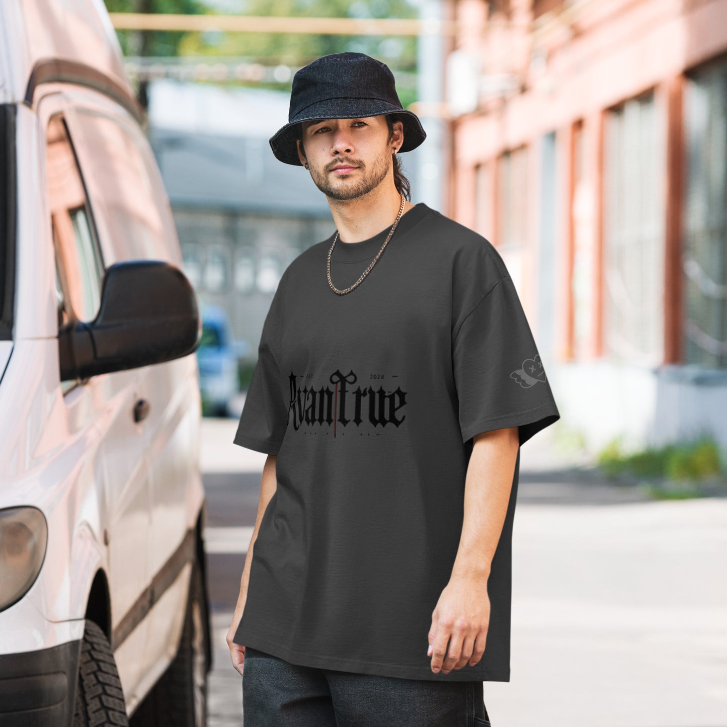 T-shirt oversize AvantRue délavé