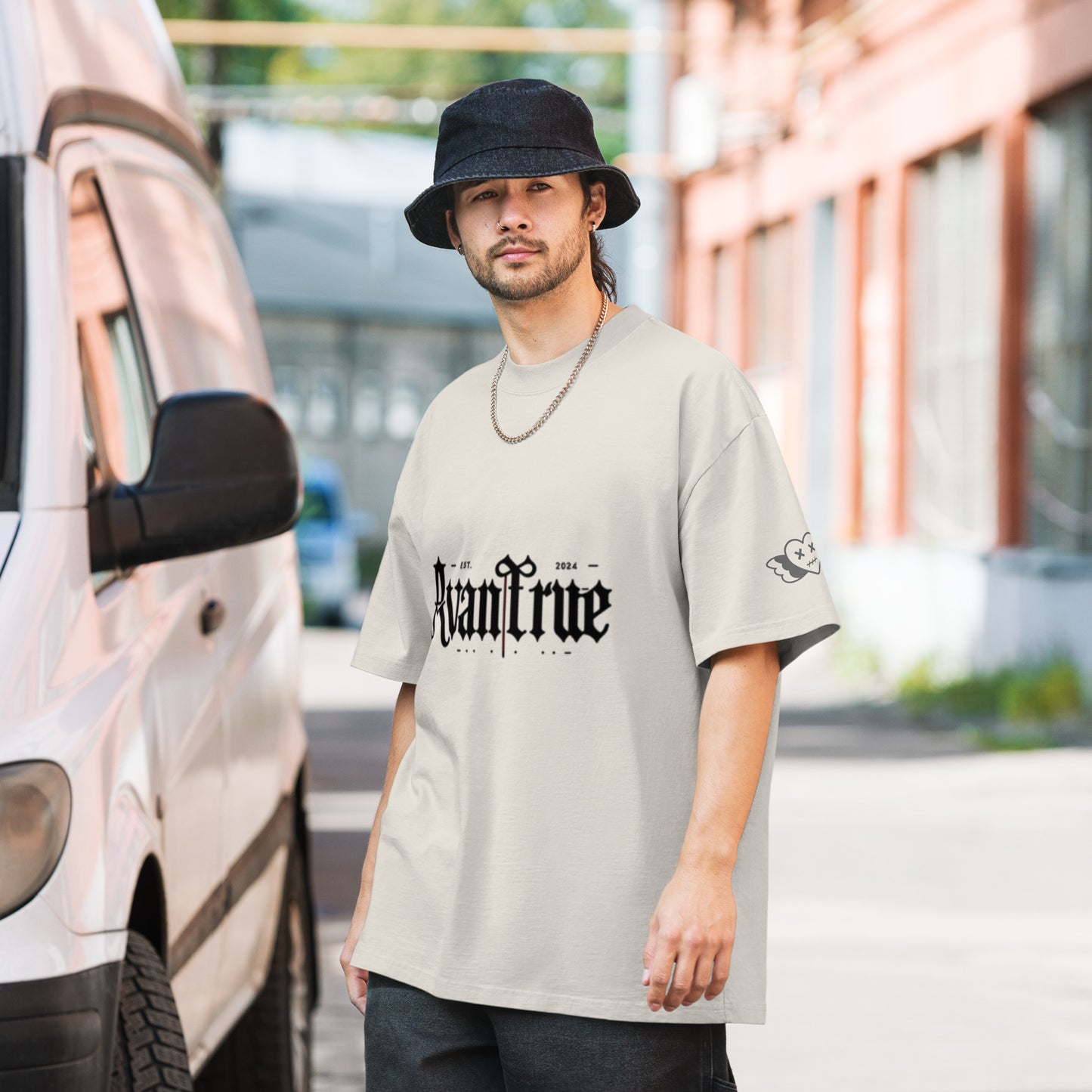 T-shirt oversize AvantRue délavé