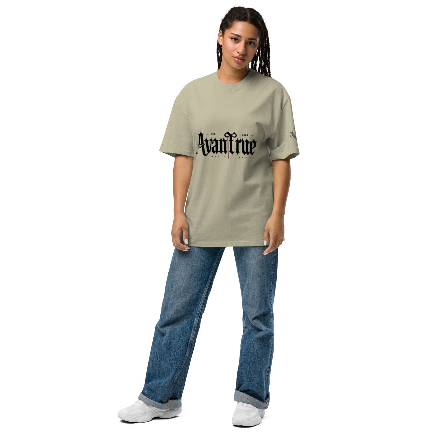 T-shirt oversize AvantRue délavé