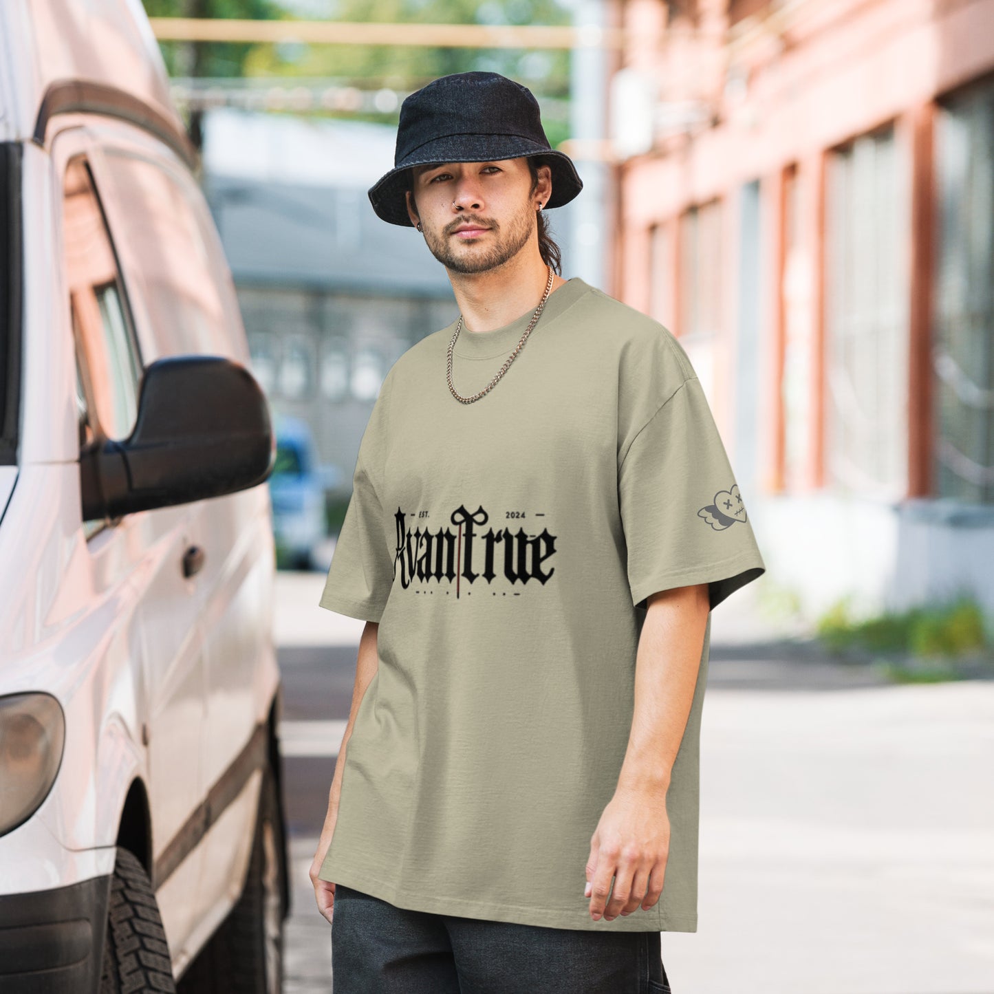 T-shirt oversize AvantRue délavé